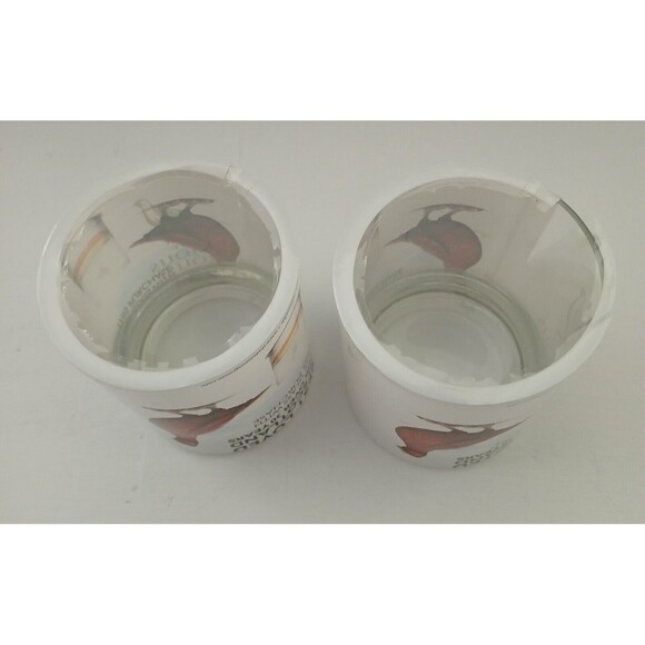 NEW The Famous Grouse Collectible Whiskey Glasses Etched Design 6 Oz Set of 2 - Picture 4 of 5